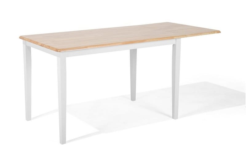 Ruokapöytä Louisiana 160 cm - Valkoinen - Huonekalut - Pöytä & ruokailuryhmä - Ruokapöydät & keittiön pöydät
