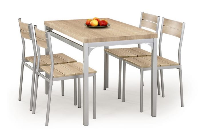 Ruokapöytä Ludvina 110 cm - Tammi - Ruokapöydät & keittiön pöydät