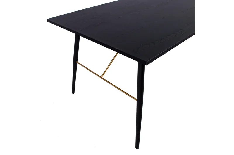 Ruokapöytä Luxembourg Musta/Kupari - Huonekalut - Pöytä & ruokailuryhmä - Ruokapöydät & keittiön pöydät