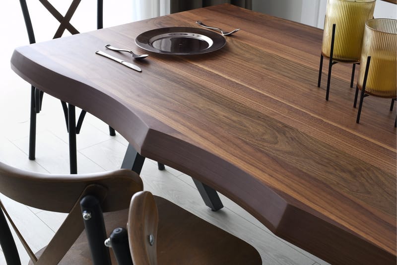 Ruokapöytä Maggiolina 180 cm - Pähkin�ä - Huonekalut - Pöytä & ruokailuryhmä - Ruokapöydät & keittiön pöydät