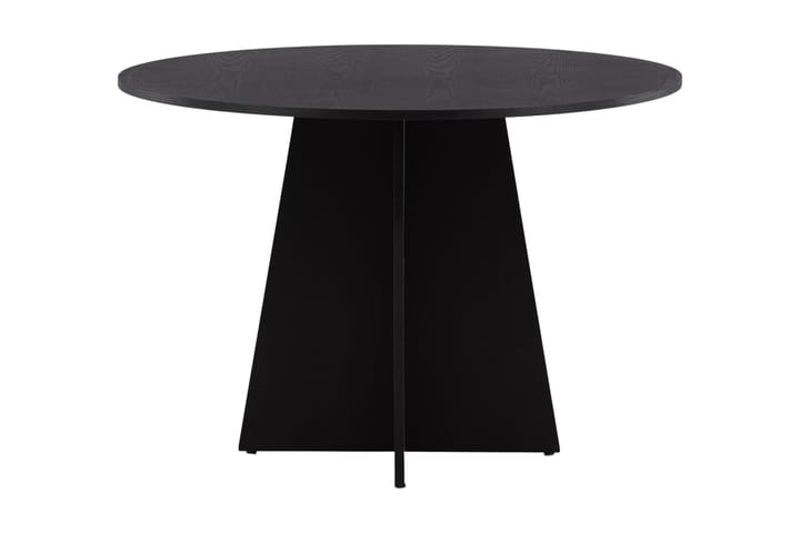 Ruokapöytä Manciat 110 cm Pyöreä - Musta - Ruokapöydät & keittiön pöydät