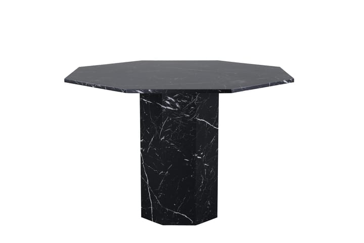 Ruokapöytä Marai 110 cm Pyöreä - Marmoripöydät - Kokoontaitettavat pöydät - Jatkettava ruokapöytä - Ruokapöydät & keittiön pöydät