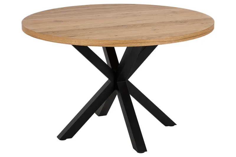 Ruokapöytä Matysik 120 cm Pyöreä, Luonnollinen