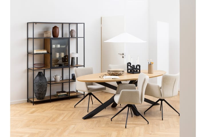 Ruokapöytä Matysik 220x100 cm - Luonnollinen - Ruokapöydät & keittiön pöydät