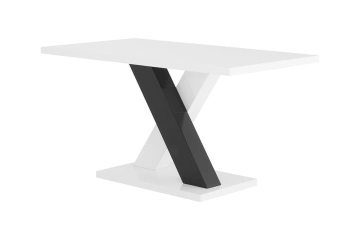Ruokapöytä Mendoza 140 cm - Valkoinen - Ruokapöydät & keittiön pöydät