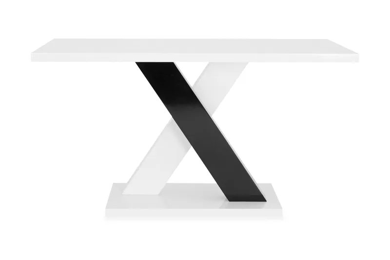 Ruokapöytä Mendoza 140 cm, Valkoinen