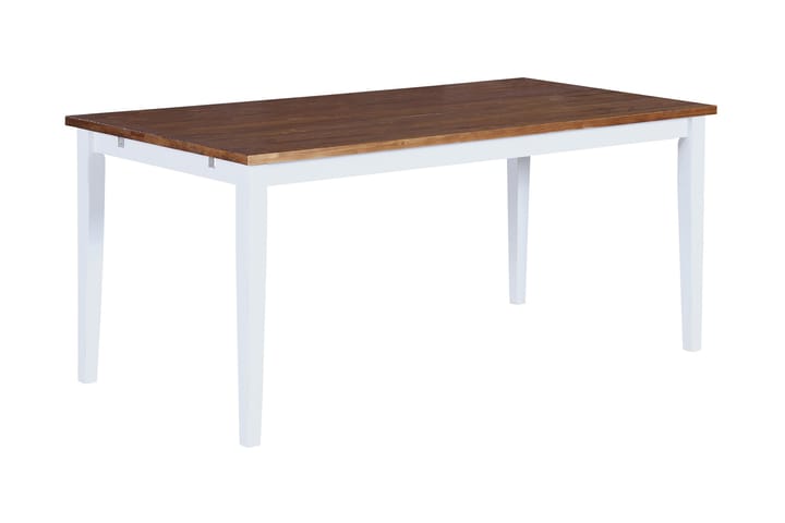 Ruokapöytä Miovagur Jatkettava 90 cm - Luonnonväri/Valkoinen - Ruokapöydät & keittiön pöydät