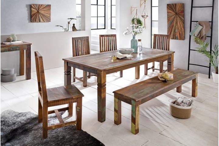 Ruokapöytä Mirao 180 cm - Monivärinen - Ruokapöydät & keittiön pöydät