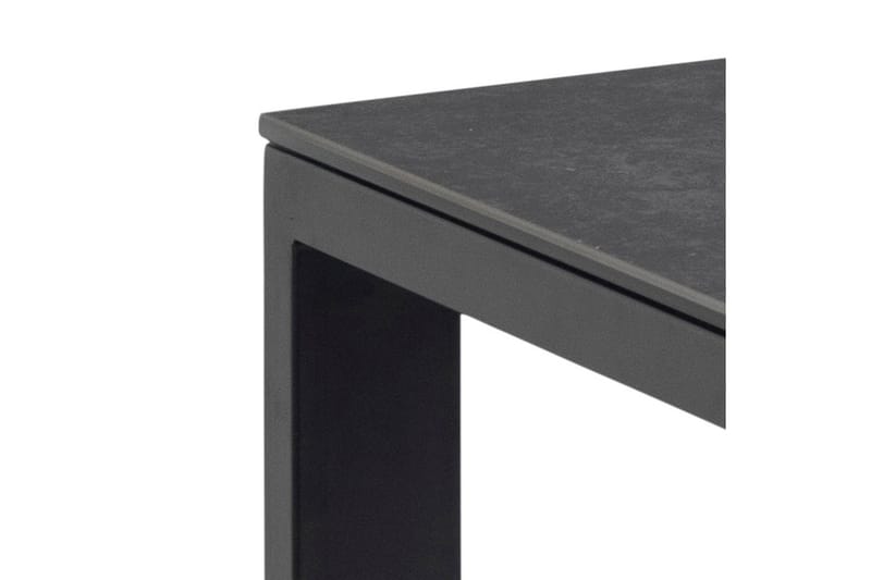 Ruokapöytä Misam 200x90 cm - Musta - Huonekalut - Pöytä & ruokailuryhmä - Ruokapöydät & keittiön pöydät