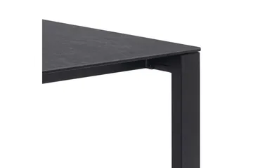 Ruokapöytä Misam 200x90 cm - Musta - Huonekalut - Pöytä & ruokailuryhmä - Ruokapöydät & keittiön pöydät
