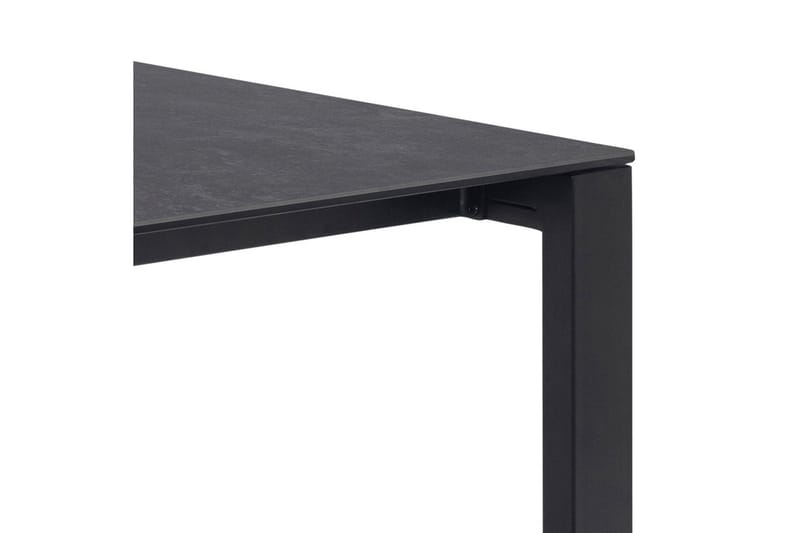 Ruokapöytä Misam 200x90 cm - Musta - Huonekalut - Pöytä & ruokailuryhmä - Ruokapöydät & keittiön pöydät