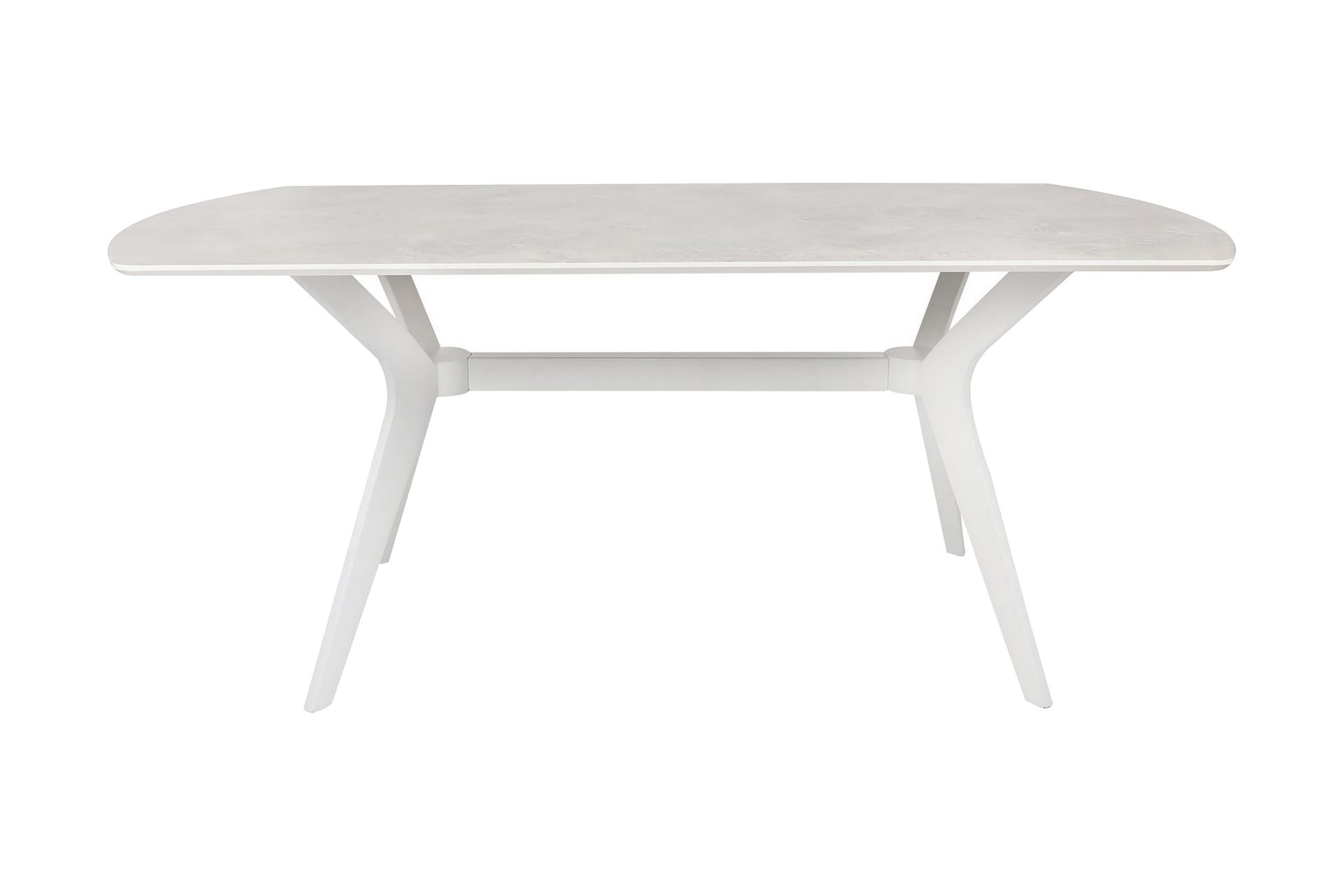 Ruokapöytä Misticon 180x75x180 cm - Valkoinen - Huonekalut - Pöytä & ruokailuryhmä - Ruokapöydät & keittiön pöydät