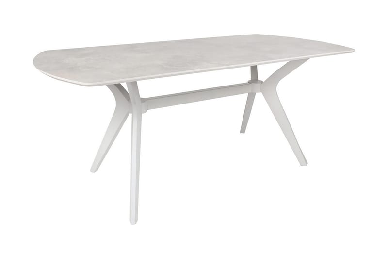 Ruokapöytä Misticon 180x75x180 cm - Valkoinen - Huonekalut - Pöytä & ruokailuryhmä - Ruokapöydät & keittiön pöydät