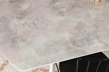 Ruokapöytä Misticon 180x75x180 cm - Valkoinen - Huonekalut - Pöytä & ruokailuryhmä - Ruokapöydät & keittiön pöydät