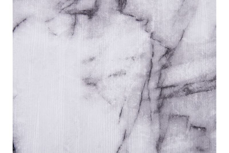 Ruokapöytä Molden 150 x 80 cm Marmoriefekti/Musta - Valkoinen - Huonekalut - Pöytä & ruokailuryhmä - Ruokapöydät & keittiön pöydät