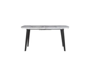 Ruokapöytä Mosby Taitettava 160/200 x 90 cm - Valkoinen - Huonekalut - Pöytä & ruokailuryhmä - Ruokapöydät & keittiön pöydät