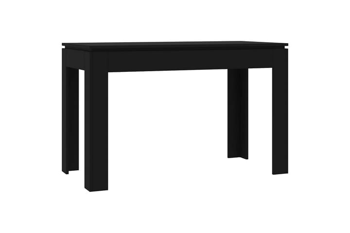 Ruokapöytä musta 120x60x76 cm lastulevy - Musta - Ruokapöydät & keittiön pöydät