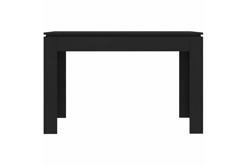 Ruokapöytä musta 120x60x76 cm lastulevy - Musta - Huonekalut - Pöytä & ruokailuryhmä - Ruokapöydät & keittiön pöydät