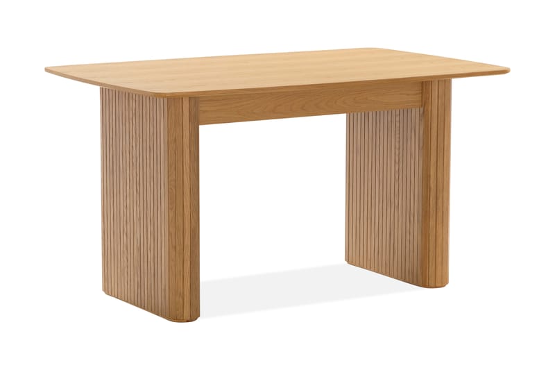 Ruokapöytä NAVJOT 140 cm - Ruskea - Huonekalut - Pöytä & ruokailuryhmä - Ruokapöydät & keittiön pöydät