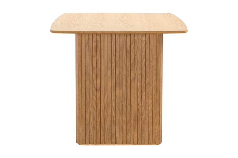 Ruokapöytä NAVJOT 140 cm - Ruskea - Huonekalut - Pöytä & ruokailuryhmä - Ruokapöydät & keittiön pöydät