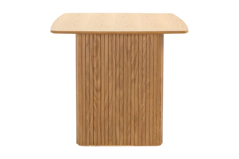 Ruokapöytä NAVJOT 140 cm - Ruskea - Huonekalut - Pöytä & ruokailuryhmä - Ruokapöydät & keittiön pöydät