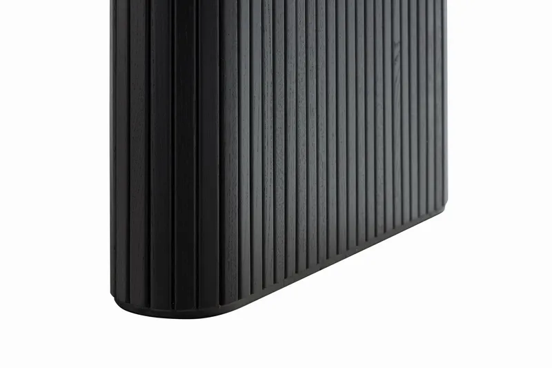 Ruokapöytä Noira 220 cm Soikea - Musta - Huonekalut - Pöytä & ruokailuryhmä - Ruokapöydät & keittiön pöydät