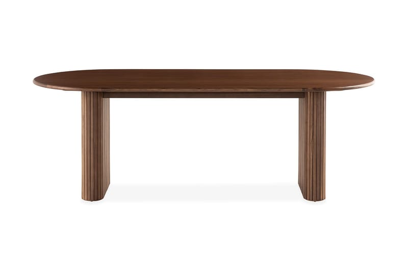 Ruokapöytä Noira 220 cm Soikea, Pähkinä