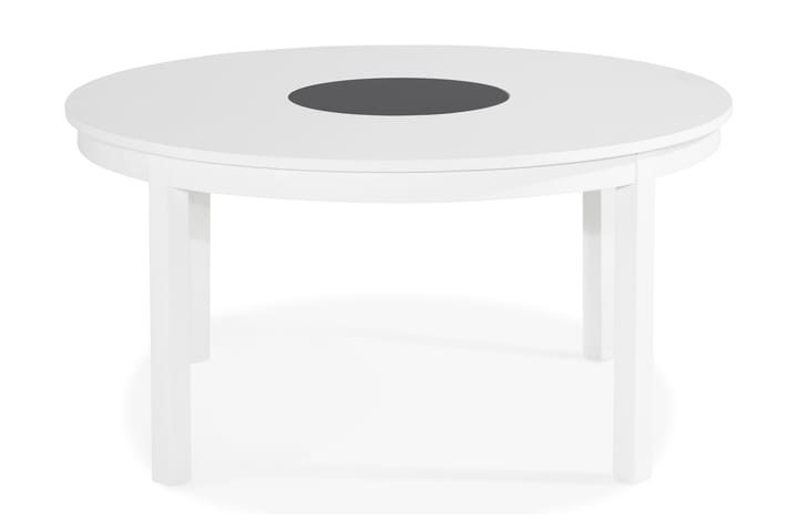 Ruokapöytä Octavia 150 cm Pyöreä - Valkoinen - Ruokapöydät & keittiön pöydät