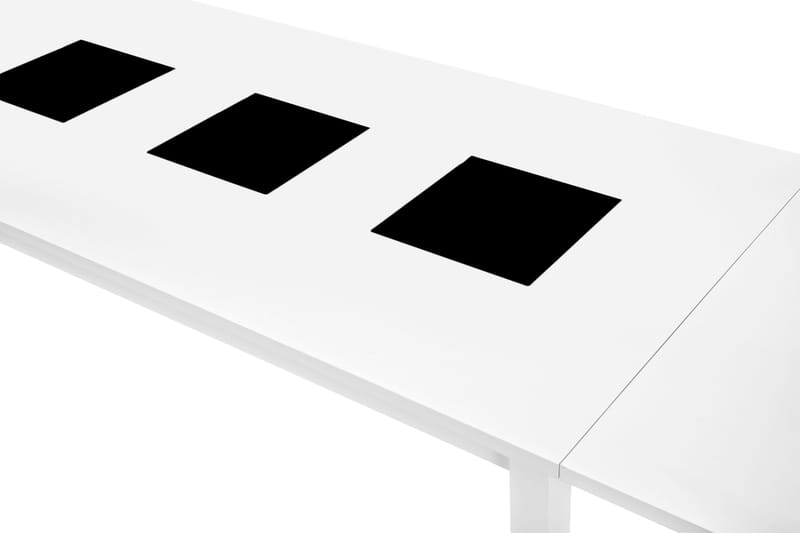 Ruokapöytä Octavia 180 cm Jatkettava - Valkoinen - Huonekalut - Pöytä & ruokailuryhmä - Ruokapöydät & keittiön pöydät