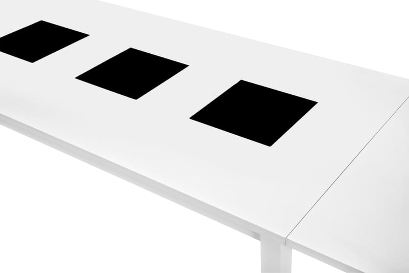 Ruokapöytä Octavia 180 cm Jatkettava - Valkoinen - Huonekalut - Pöytä & ruokailuryhmä - Ruokapöydät & keittiön pöydät