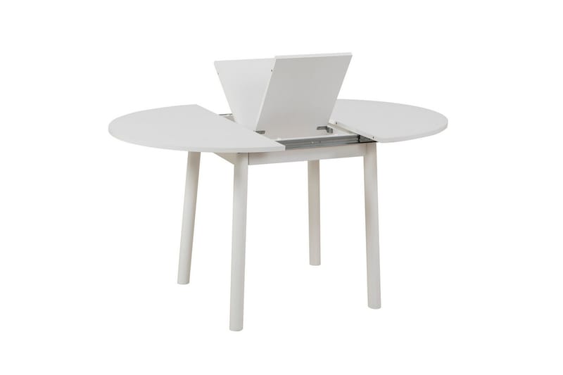 Ruokapöytä Oliver 100 cm - Valkoinen - Huonekalut - Pöytä & ruokailuryhmä - Ruokapöydät & keittiön pöydät