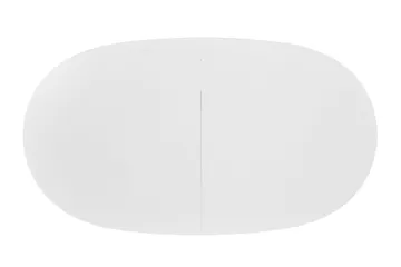 Ruokapöytä Ortobella Soikea 160 cm - Valkoinen/Luonnonväri - Huonekalut - Pöytä & ruokailuryhmä - Ruokapöydät & keittiön pöydät