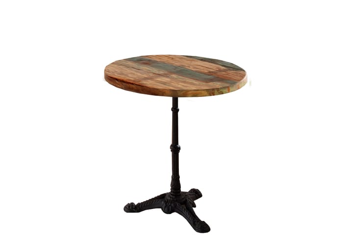 Ruokapöytä Raital 60 cm - Kierrätetty puu/Musta - Ruokapöydät & keittiön pöydät