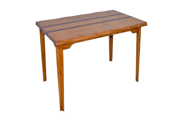 Ruokapöytä Rautas 120 cm - Tummanruskea - Ruokapöydät & keittiön pöydät