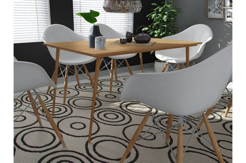 Ruokapöytä Reddeer 120 cm - Luonnonväri - Huonekalut - Pöytä & ruokailuryhmä - Ruokapöydät & keittiön pöydät