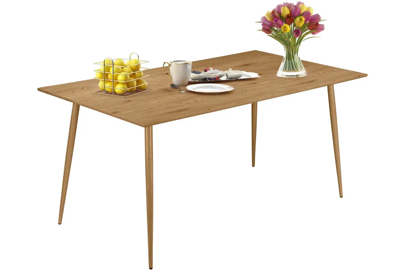 Ruokapöytä Reddeer 120 cm, Luonnonväri