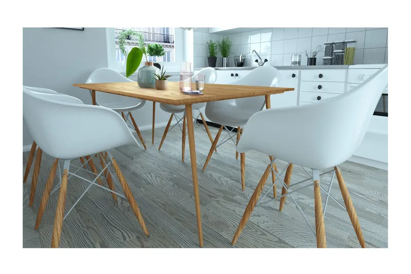 Ruokapöytä Reddeer 160 cm - Luonnonväri - Huonekalut - Pöytä & ruokailuryhmä - Ruokapöydät & keittiön pöydät