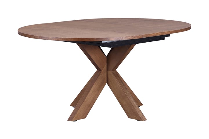 Ruokapöytä Redex 120 cm Pyöreä Jatkettava - Ruskea - Ruokapöydät & keittiön pöydät