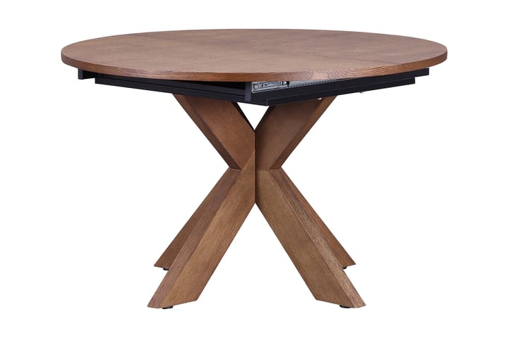 Ruokapöytä Redex 120 cm Pyöreä Jatkettava - Ruskea - Ruokapöydät & keittiön pöydät