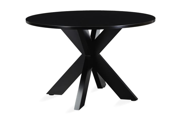 Ruokapöytä Redex 120 cm Pyöreä - Musta - Ruokapöydät & keittiön pöydät