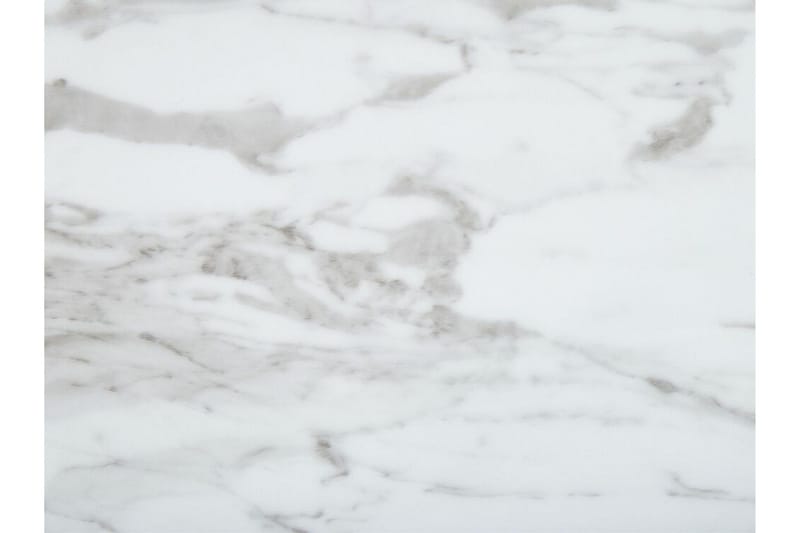 Ruokapöytä Rehins 160 cm - Valkoinen / musta - Huonekalut - Pöytä & ruokailuryhmä - Ruokapöydät & keittiön pöydät