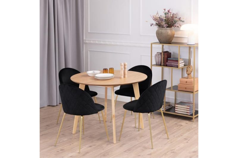 Ruokapöytä Roxby 105 cm Tammi - Huonekalut - Pöytä & ruokailuryhmä - Ruokapöydät & keittiön pöydät