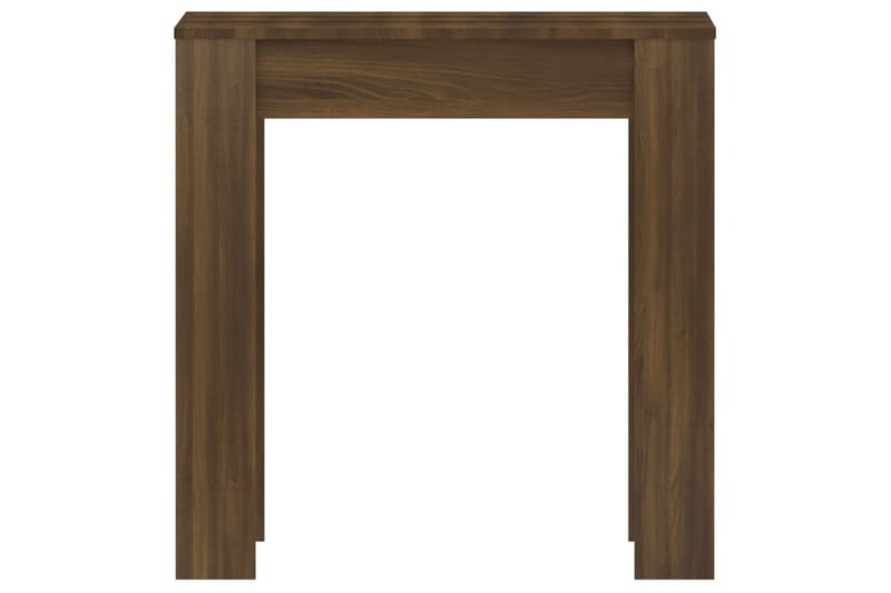 Ruokapöytä ruskea tammi 140x74,5x76 cm tekninen puu - Ruskea - Huonekalut - Pöytä & ruokailuryhmä - Ruokapöydät & keittiön pöydät