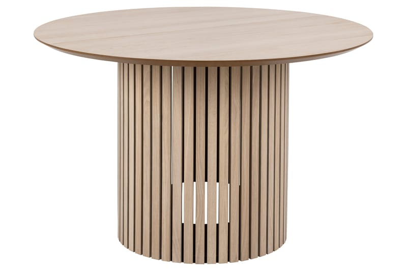 Ruokapöytä Sakie 120 cm Pyöreä, Valkoinen