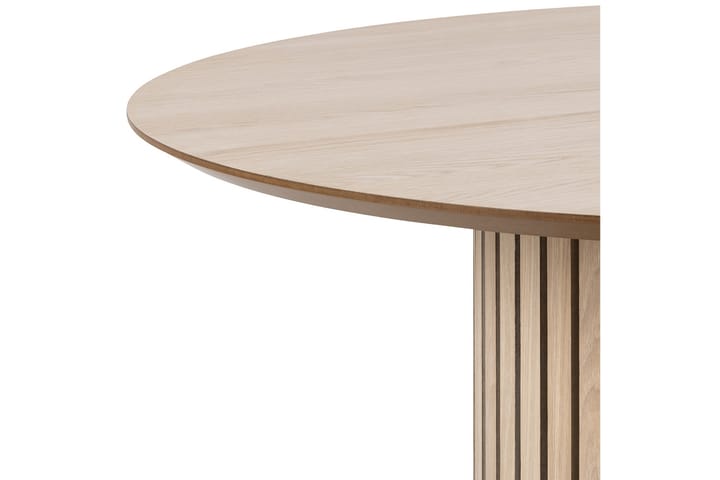Ruokapöytä Sakie 120 cm Pyöreä - Valkoinen - Ruokapöydät & keittiön pöydät