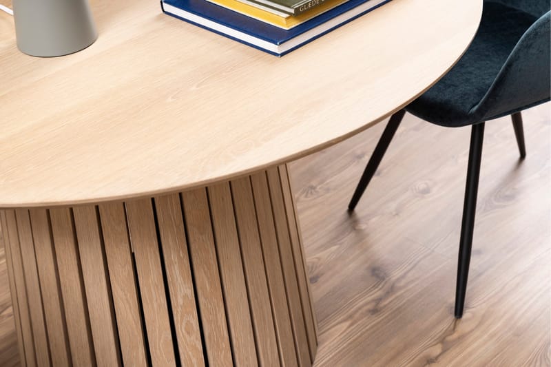 Ruokapöytä Saku 120 cm Pyöreä - Valkoinen - Huonekalut - Pöytä & ruokailuryhmä - Ruokapöydät & keittiön pöydät