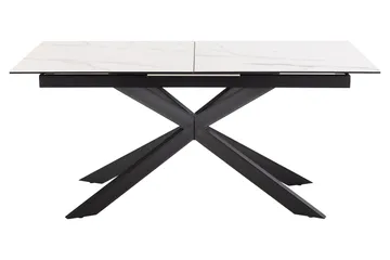 Ruokapöytä Salupa 210x90 cm - Valkoinen - Huonekalut - Pöytä & ruokailuryhmä - Ruokapöydät & keittiön pöydät