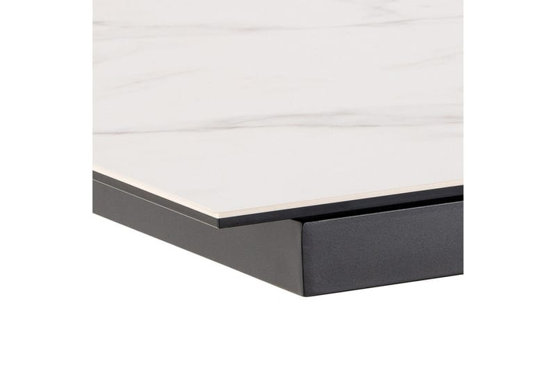 Ruokapöytä Salupa 240x100 cm - Valkoinen - Huonekalut - Pöytä & ruokailuryhmä - Ruokapöydät & keittiön pöydät