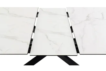 Ruokapöytä Salupa 240x100 cm - Valkoinen - Huonekalut - Pöytä & ruokailuryhmä - Ruokapöydät & keittiön pöydät