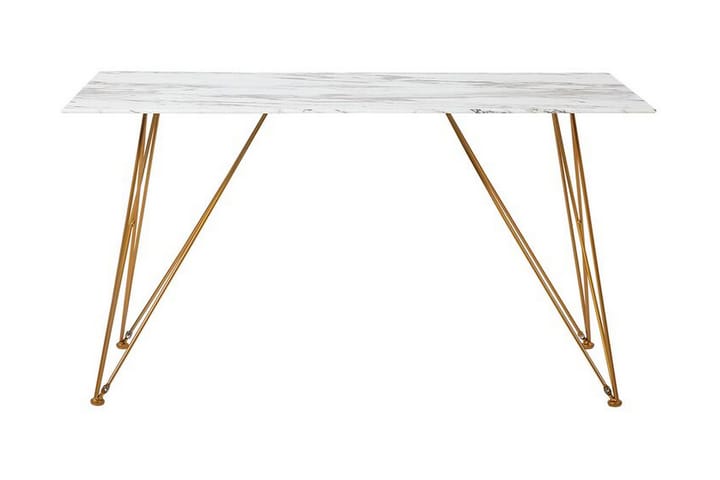 Ruokapöytä Santoro 140x80 cm - Harmaa - Ruokapöydät & keittiön pöydät